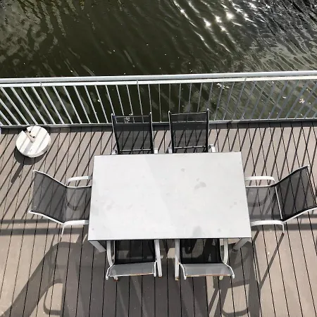 Daire Familienhaus An Der Nordsee - Sauna - Kamin - Suedterrasse Direkt Ueber Dem Wasser